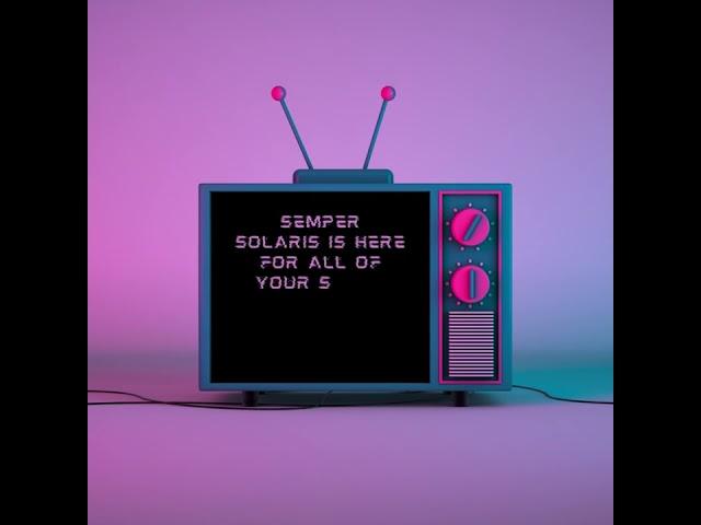 What's on TV? #shorts #retro #tv #solar #vintage #solarpanels #cool #solarenergy #offgrid #vhs