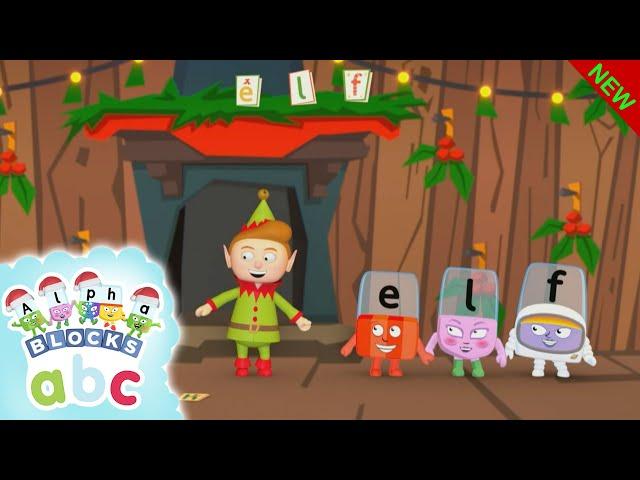 @officialalphablocks - Letters to Santa  | Christmas Time | New Episode! | Learn to Spell