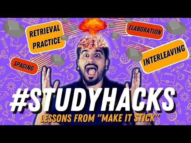 #studyhacks - Lessons From "Make It Stick" 2023 | Mr Science Edition