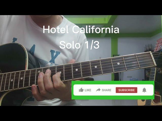 Hotel California-Eagles Part 5 (Solo 1/3)