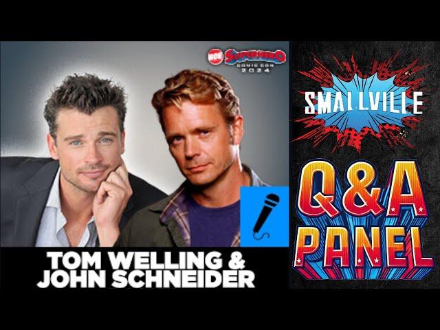 Smallville Reunion: Tom Welling & John Schneider | Superhero Comic Con San Antonio 2024 Q&A