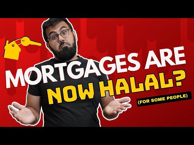 Are conventional mortgages halal if there’s no alternative?