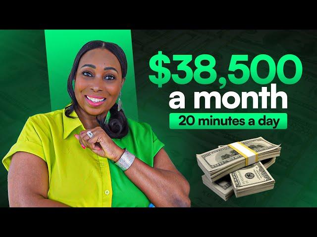 This Simple Side Hustle Earns $38,500/Month in Just 20 Minutes Daily