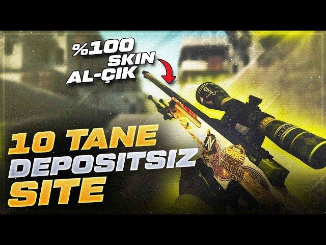 (CS:GO) 2023 BEDAVA SKİN ALABİLECEĞİNİZ TÜM SİTELER ! CS:GO DEPOSİTSİZ SİTELER 2023