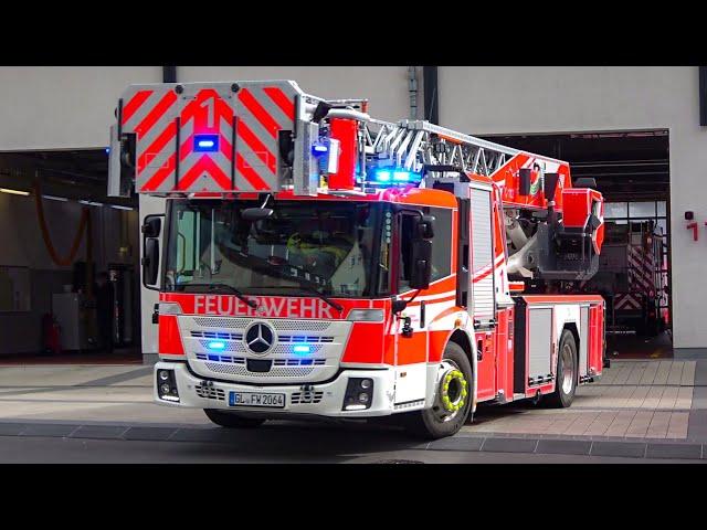 [NEUE DREHLEITER!] - Feuerwehr BERGISCH GLADBACH | Alarm für den LÖSCHZUG + HLF FF & Rettungsdienst!