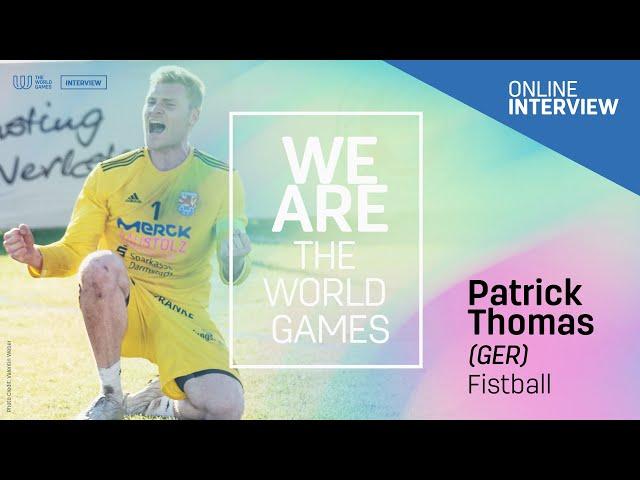 We Are The World Games INTERVIEWS - #4 Patrick Thomas (GER)