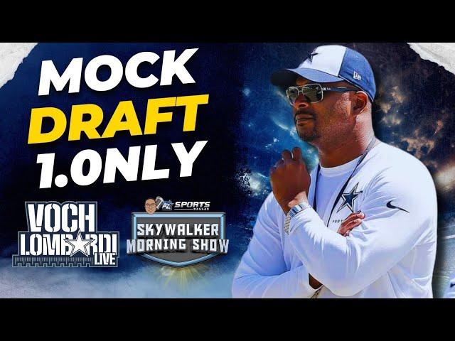  #Cowboys MOCK DRAFT 1.0nly w/ Skywalker Steele
