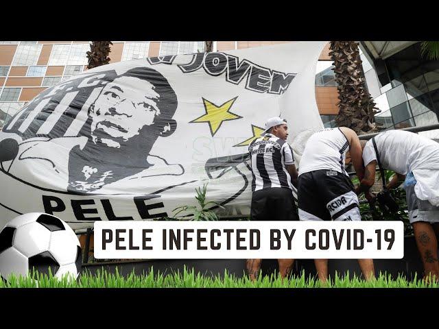 Pelé’s lung infection by COVID-19 |FIFA World Cup 2022 #shorts #pele #neymar