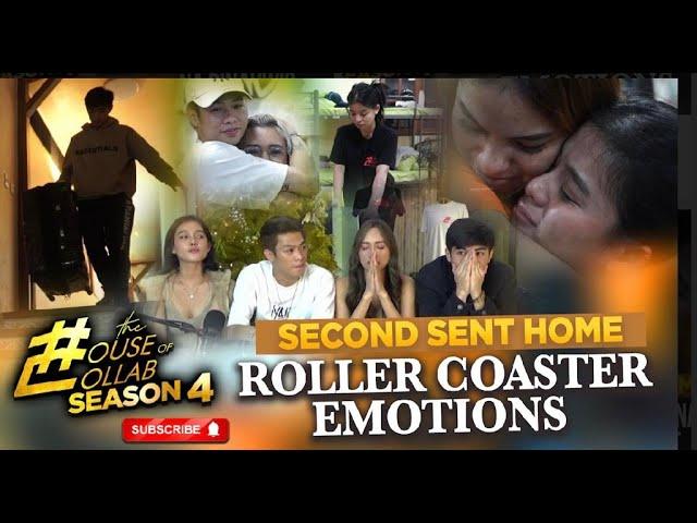 THE HOUSE OF COLLAB: SECOND SENT HOME ROLLER COASTER EMOTIONS!