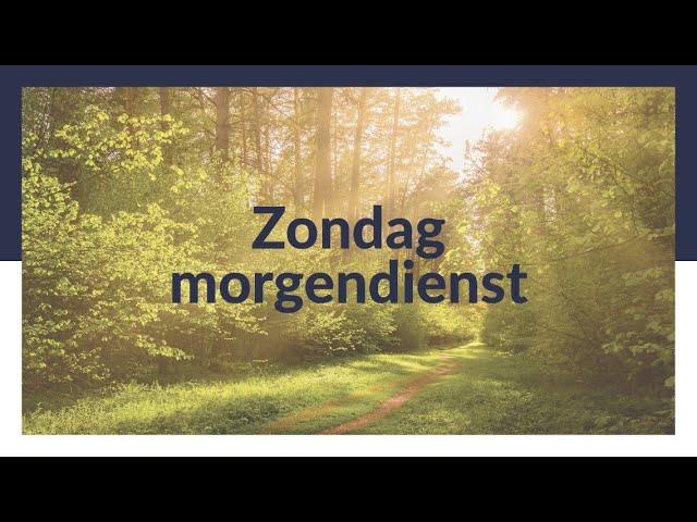 Zondagmorgendienst - Genesis 4  - Ds. R. de Jong