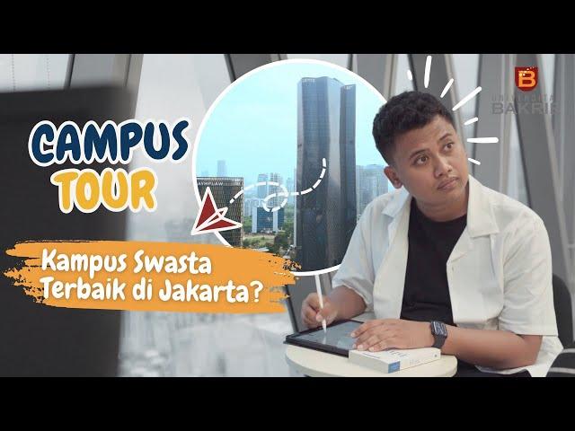 TOUR KAMPUS SWASTA TERBAIK DI JAKARTA - SKY CITY CAMPUS UNIVERSITAS BAKRIE