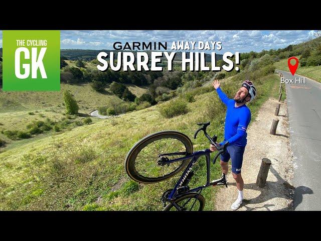 CYCLING UP BOX HILL | Garmin Away Days | Ben Foster - The CyclingGK