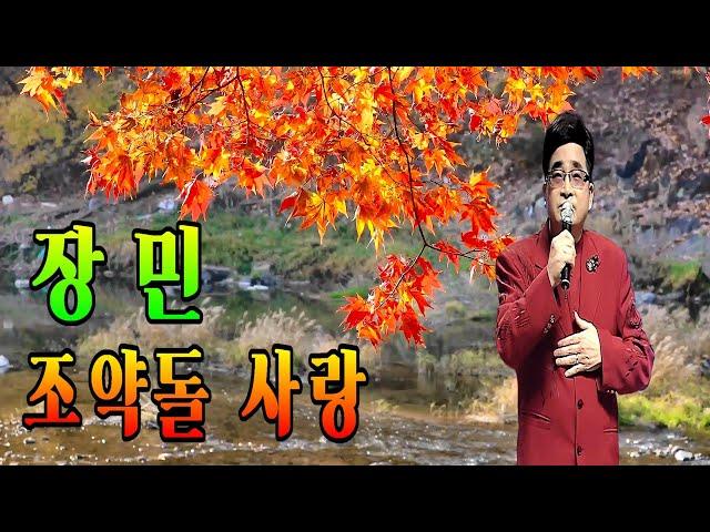 #조약돌사랑 #장민 #트로트 #영상음악 장민 조약돌 사랑 3번 연속 듣기 가사삽입