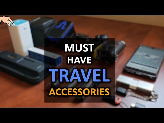 Must Have Travel Accessories & Essentials for Vacation + How-to guide & Travel tips