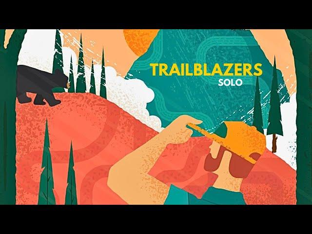 Trailblazers | Solo Board Game Tutorial and Playthrough (Review Copy Provided)
