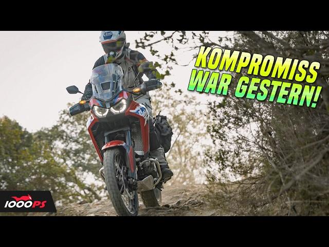 Gamechanger semi aktives Fahrwerk - Honda CRF1100L Africa Twin ES 2024 Offroad-Test in Spanien