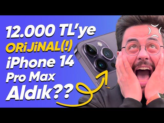 12.000 TL'ye Satılan iPhone 14 Pro Max'i Satın Aldık!