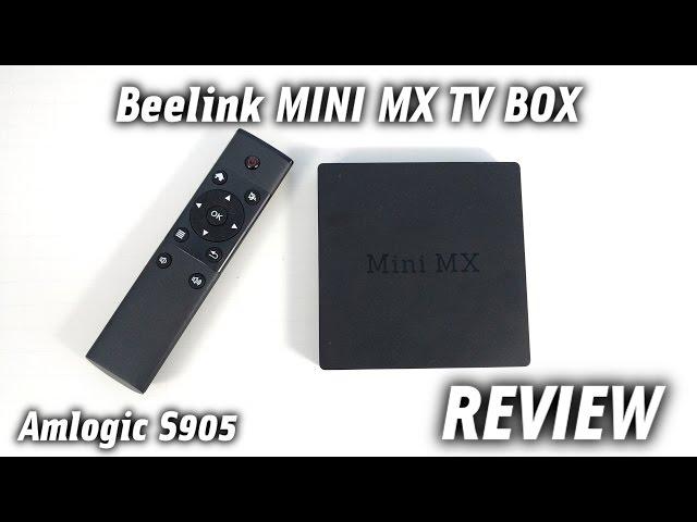 Mini MX TV Box REVIEW - Amlogic S905, Android 5.1.1