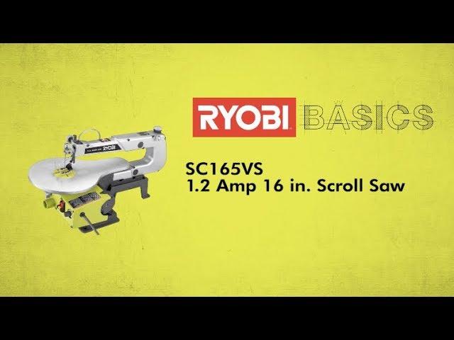 RYOBI BASICS: Scroll Saw