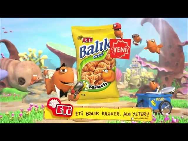 Eti Balık Kraker Mısırlı Reklamı: Yeni Çeşit! 2014