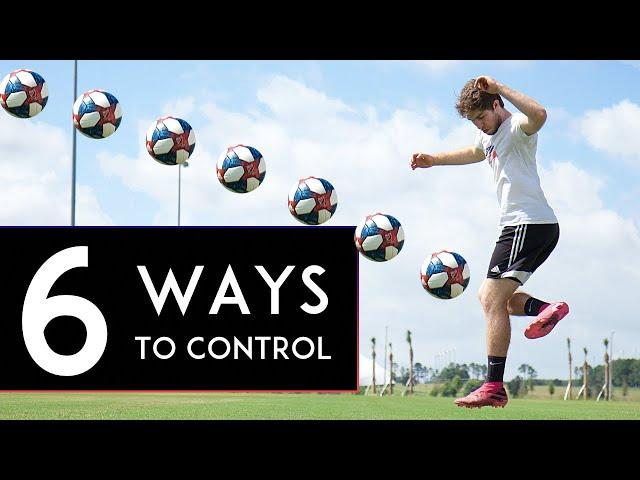 6 AMAZING Ways to CONTROL the Ball in REAL GAMES