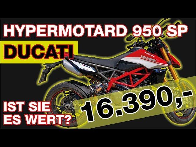 Ducati Hypermotard 950 SP 2019 Test! Ist sie die 16.390 € wert? | 4K