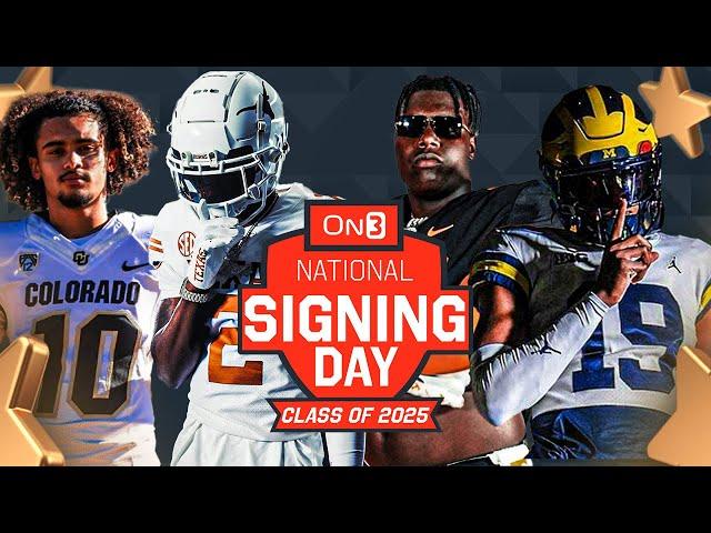 National Signing Day Show | Battle For No. 1 Recruiting Class | SURPRISE 5-Star Flips!!