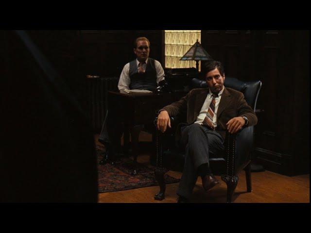 The Godfather - Great Scene - 1972  When Michael Corleone Takes Command  - HD WITH ENGLISH SUBTITLES