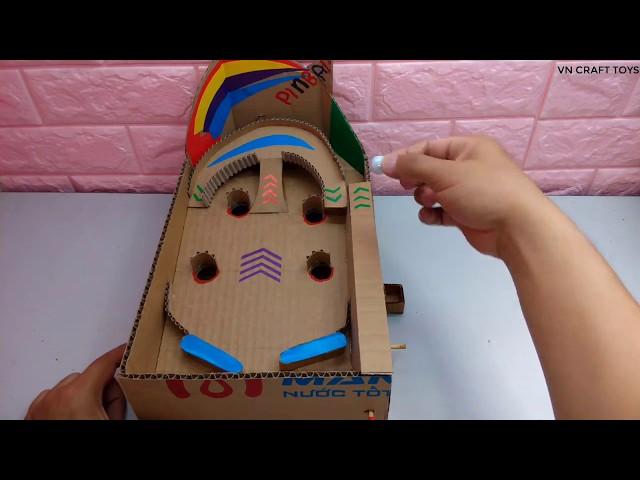 How to make a Pinball Machine – DIY Cardboard