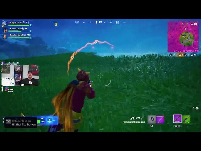 Fortnite live@scott&joeshow