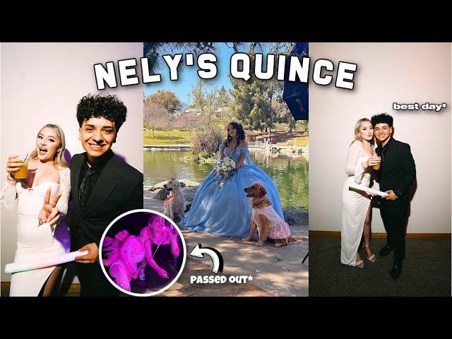 NELY'S QUINCEANERA VLOG + GRWM | party bus, day after, dance