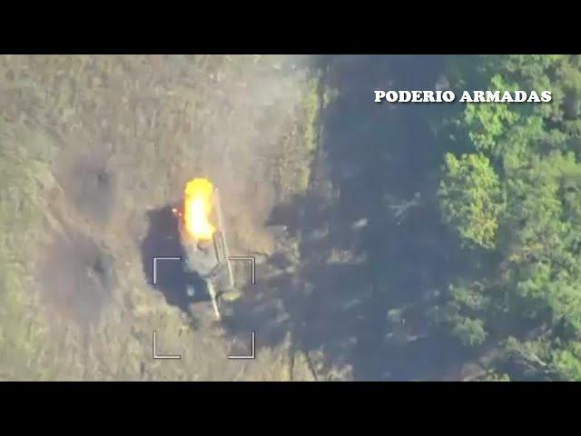 Rusia destroza un tanque Leopard 2A4 de la OTAN