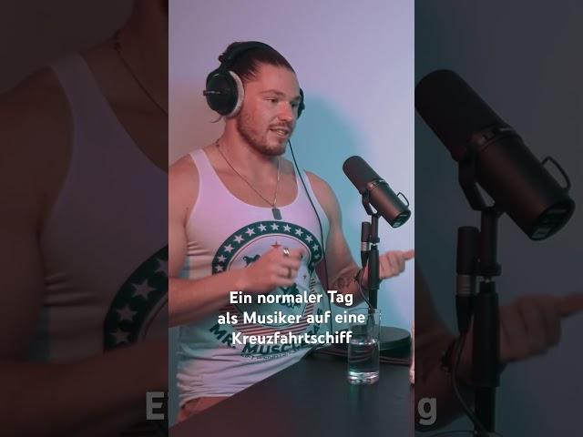 Ein normaler Tag als Musiker auf eine Kreuzfahrtschiff