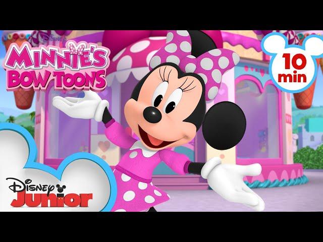 Minnie's Bow-Toons! | 10 Minute Compilation | Party Palace Pals | @disneyjr