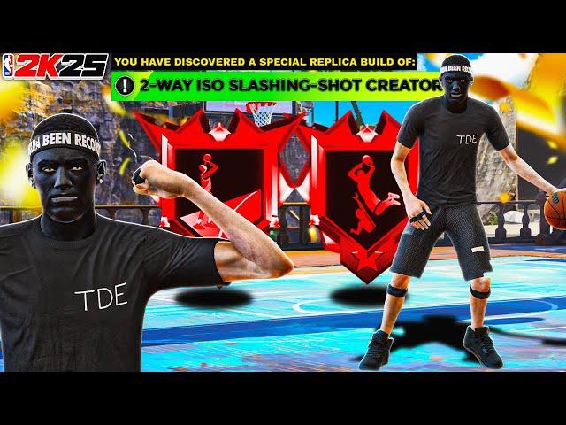 THIS *NEW* 6'8 2-WAY SHOT-CREATING DEMIGOD is BREAKING NBA 2K25 META DEMIGOD BUILD w/ CONTACT DUNKS!