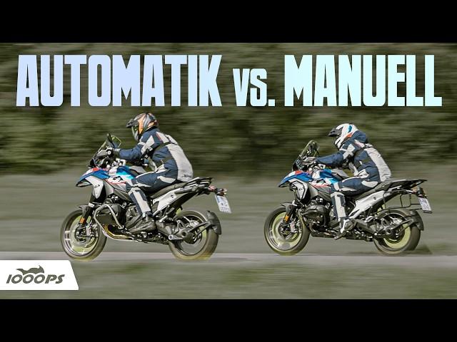 Walten ohne Schalten  BMW ASA auf BMW GS im Vergleichstest mit Quickshifter auf BMW R 1300 GS