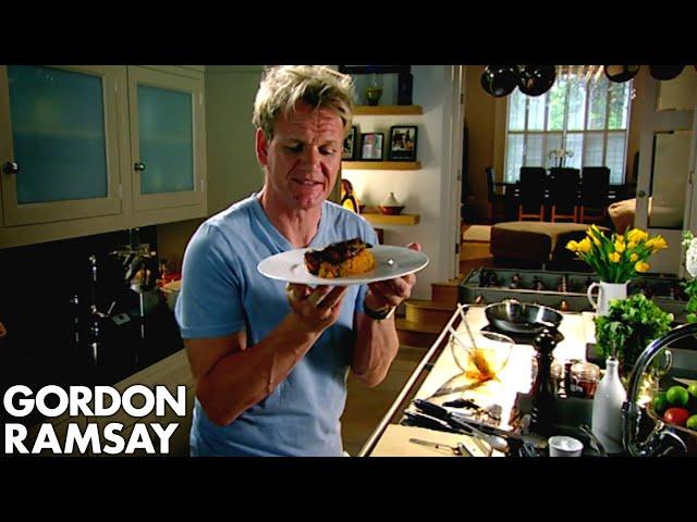 Spiced Pork Chop with Sweet Potato Mash | Gordon Ramsay
