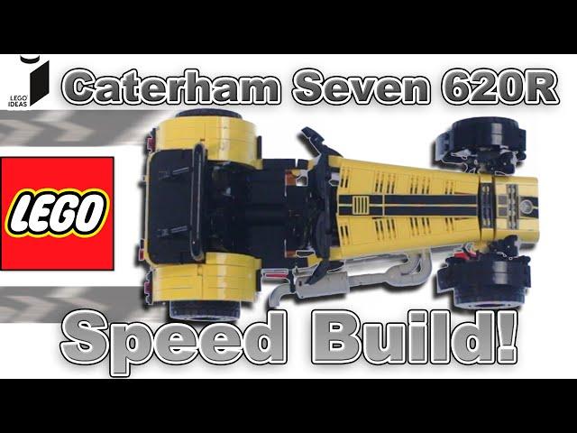 Speed Build & Review: LEGO IDEAS Caterham Seven 620R | 21307