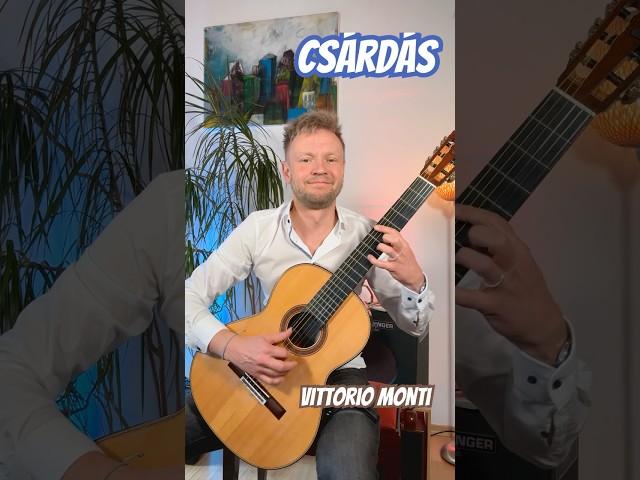 Csárdás by Vittorio Monti, arranged for guitar solo by Dimitri Lavrentiev #guitar #Csárdás #monti