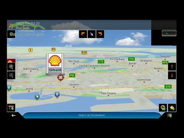 How to install for IGO Pal Singapore map software(android version) for  Car truck?