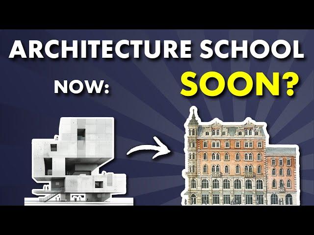 Architecture Schools are BROKEN - But A RENAISSANCE Is Coming