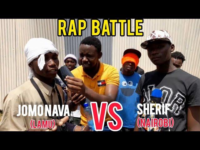 Jomo Nava (LAMU) VS Sherif (NAIROBI) Rap Battle (Off Street)