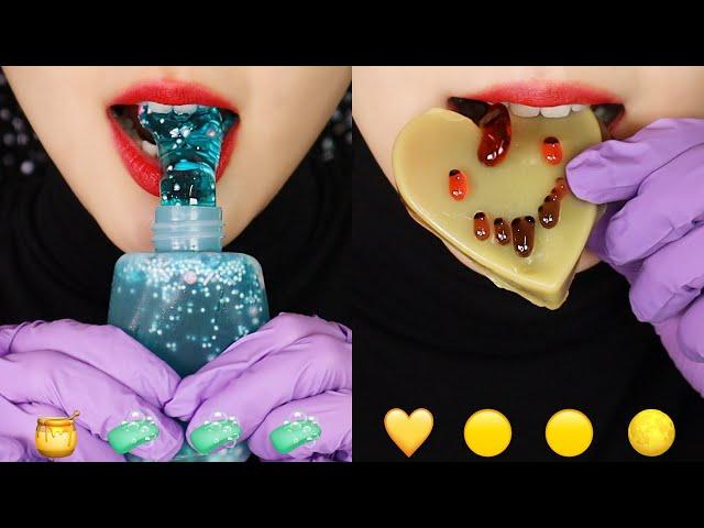 WAX CANDY HONEY JELLY, HONEY JELLY ASMR COMPILATION 