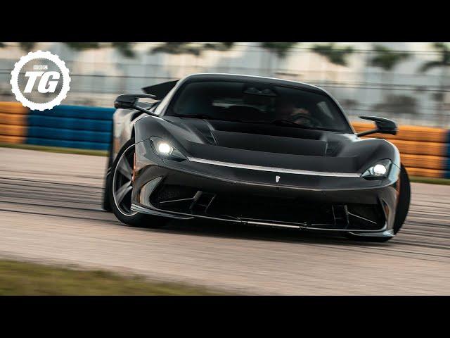 FIRST DRIVE: Pininfarina Battista – $2.4m, 1,900bhp hyper-EV driven on road and track | Top Gear