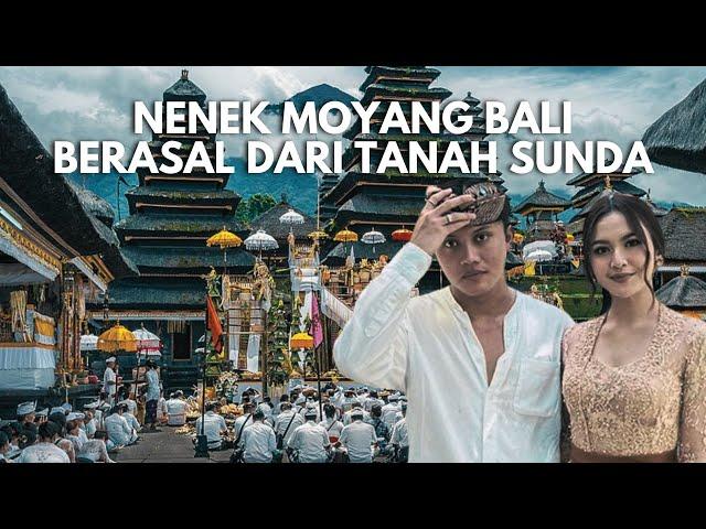 IT'S NO LONGER A SECRET!! Balinese ancestors came from Sundanese land