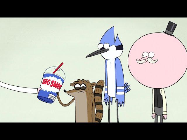 Regular Show - Mordecai And Rigby Have To Go Into Thomas Head