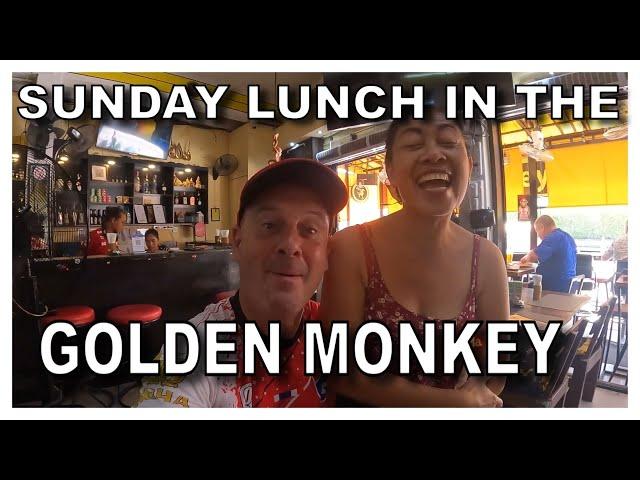 Sunday lunch with the lads in the Golden Monkey Jomtien, Pattaya