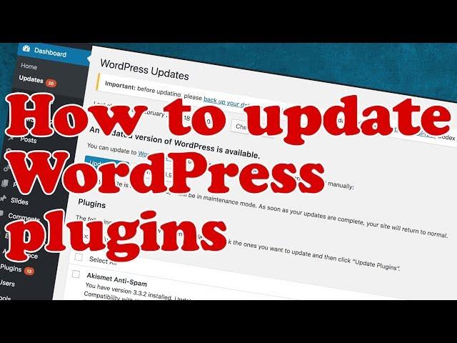 How to UPDATE WordPress Plugins and Themes without BREAKING your site