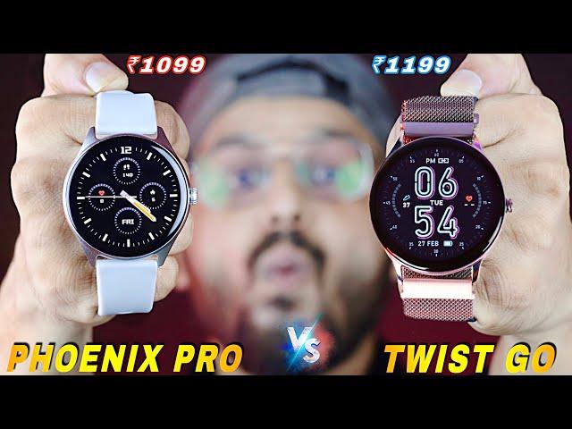 Noise Twist Go Vs Fire Boltt Phoenix Pro️Best Smartwatch Under 1500 ? Loot Deals On Smartwatches