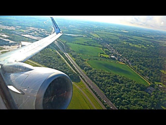 RYANAIR Boeing 737-800 London Stansted to Nuremberg